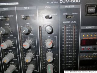 Pioneer DJM 500 Professional Dj Mixer Topzustand