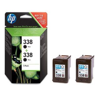 HP CB331EE 338 Tintenpatrone schwarz hohe Kapazität 2 x 11ml 2 x 480