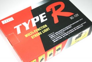 Das Type R Multifunction Strobo Light Steuergerät hat die handliche