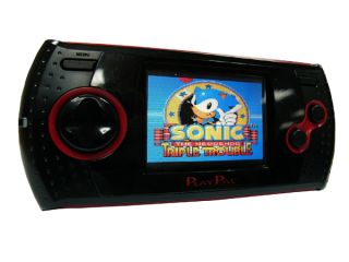 Arcade Master portable Spielekonsole mit 30 SEGA Klassikern, 2,4TFT