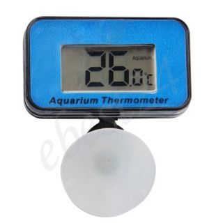 Digital LCD Anzeige Fische Aquarium Thermometer Wassertests +Saugnapf