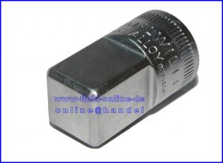 STAHLWILLE 410 Adapter Innen 6,3mm (1/4) auf Aussen 12,5mm (1/2