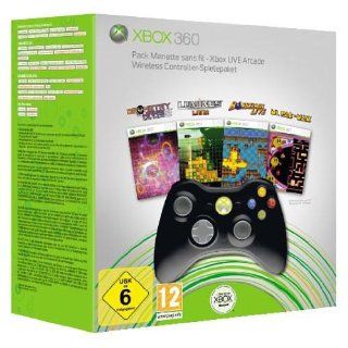 Xbox 360   Arcade Play inkl. Wireless Controller Games
