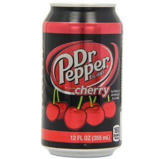 Dr. Pepper Cherry 355ml x 12 Lebensmittel & Getränke