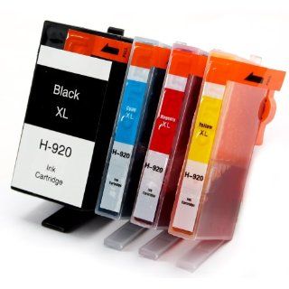 Tinte kompatibel zu HP 920XL 4 Patronen im Multipack für OfficeJet