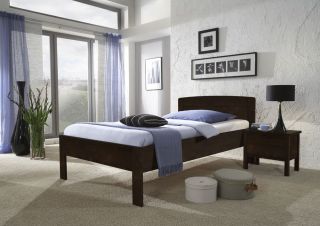 Senioren Bett Komfortbett Massivholz Buche 100 x 200 cm