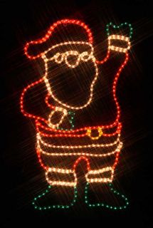 Silhouette Weihnachtsmann 432 LEDs f. Außen 115x70 cm *TOP*