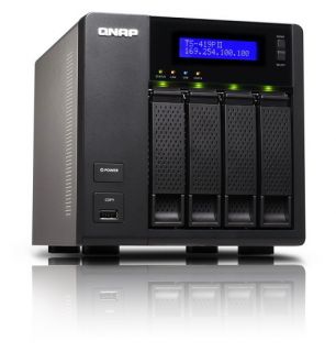 QNAP TS 419P II Turbo Station 12TB NAS RAID Netzwerk Storage Server