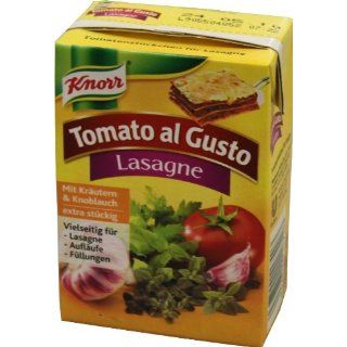 Knorr Tomato al Gusto Lasagne 370g Lebensmittel