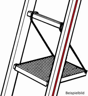 HYMER Einhängetritt 005411 Mehrzweckleiter Stehleiter Allzweckleiter