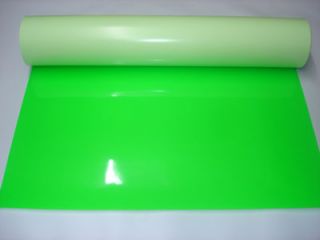 Flexfolie für Schneideplotter 50 x 100cm Neon Grün