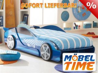 Kinderbett Autobett Betten Bett 90x200 cm Cars Rennwagen Kinderzimmer