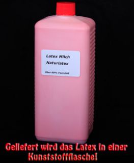 Flüssiglatex 500ml Rot  Ammoniakfrei  1L16,98€ Latexmilch