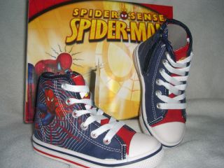Spiderman Schuhe Sportschuhe Canvas Gr.25 33 Neu