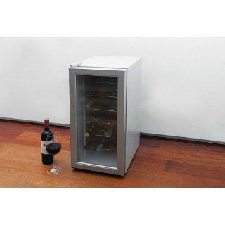 XXL Weinkühlschrank Getränkekühlschrank mit 60 Liter für 18