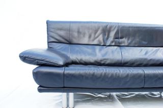 Leder Design Couch Sofa Marke bmp von Rolf Benz 3er 3 Sitzer