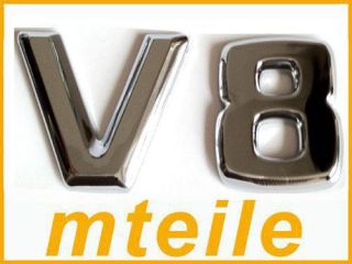 Mercedes Benz Schriftzug Typenschild Emblem  V8  W463 G G Model S SL