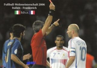 Fußball WM 2006 Italien   Frankreich 53 + BigCard #453