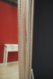 Standspiegel Spiegel antik Silber barock Landhaus 180 x 45 cm # E3