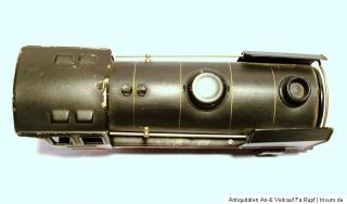 Uralt Märklin Uhrwerk Dampflok R 910 mit Tender um 1930 original