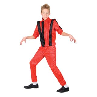 Michael Jackson King of Pop Verkleidung Halloween Kostüm für Jungs