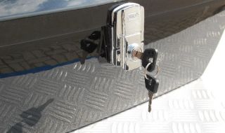 Trike Koffer, Topcase Universal 51L mit Rückenpolster