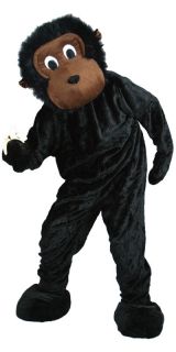 Riesiger Affe Gorilla Maskottchen Halloween Verkleidung Karneval Tier