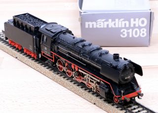 Märklin 3108 Dampflok mit Tender Baureihe 44 481 Guss