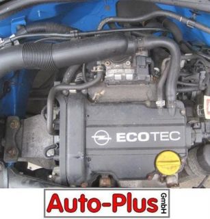 Motor Ottomotor Z10XEP Opel Corsa C 1,0 44 kW 62760