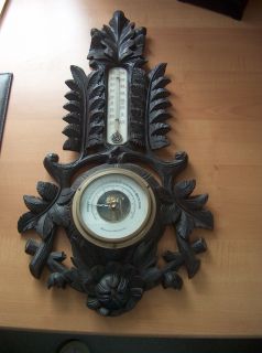 Barometer, Jugendstil um 1900, Holosteric Barometer