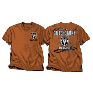 Dodge Ram Guts & Glory Texas Orange Men`s T Shirt