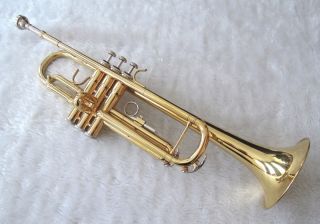 DIMAVERY TP 10 Bb Trompete GOLD mit Koffer #55561