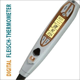 Digital Bratenthermometer Fleisch Grill Back Thermometer Gabel