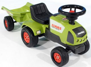 Claas Lauffahrzeug Rutscher Traktor mit Anhänger NEU ov