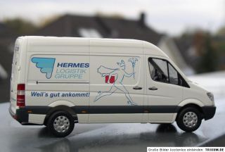 Minichamps 143 Mercedes Sprinter Hermes Paketwagen