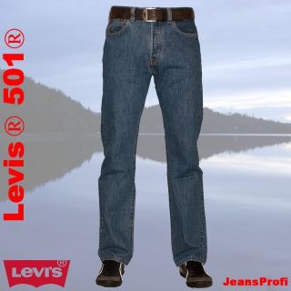 Levi´s ® 501 ® Jeans MEDIUM STON Weite 29 30 31 32 33 34 36 38