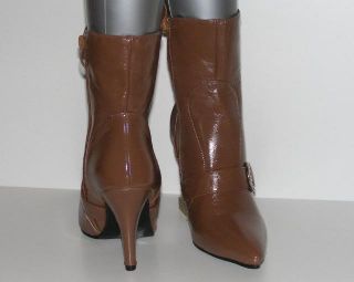 Damenschuhe Stiefel Stiefeletten Braun NEU # 4251