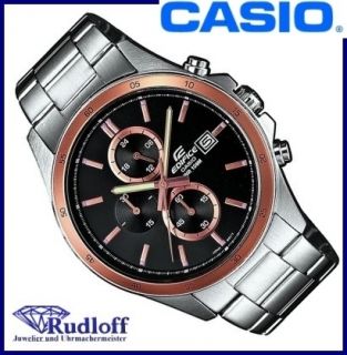CASIO UHR EFR 504D 1A5VEF Edifice Chronograf mens watch