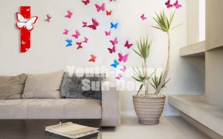 Wandtattoos Wandsticker Wanddekos Wanddeko 3D Schmetterlinge für