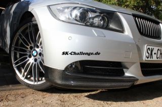 BMW e90, e91 echt Carbon Flaps Performance f. Serienstoßstange