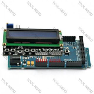 SainSmart MEGA1280 1602 LCD Keypad Shield Kit For Arduino R3 ATMEL AVR