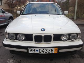BMW 518i 5er E34 Limo Weiß Tüv 2014 Euro 2 Selten Sauber Schiebedach