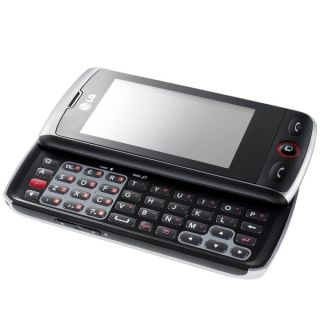 LG GW520 Etna 3G Slider Handy schwarz silber Bluetooth QWERTZ Tastatur