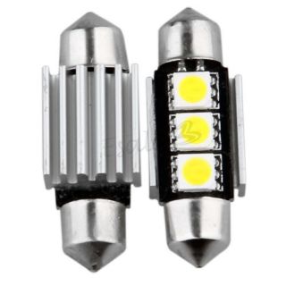 2X 3 SMD LED Innenraum 36mm Lampe Licht Soffitte Canbus