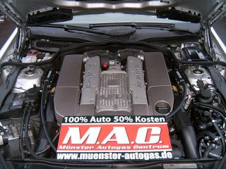 Mercedes Sl 55 AMG V8 Kompressor 517 PS / Prins VSI 8 Zylinder