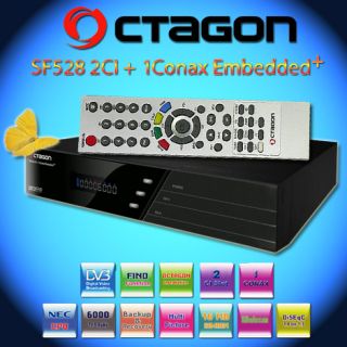 Octagon SF 528 Combo DIGITAL SAT Receiver DVB S SF528 plus 1x CI 2x CX