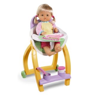 Superset Puppe mit 2 in 1 Kinderstuhl   Kinderwagen