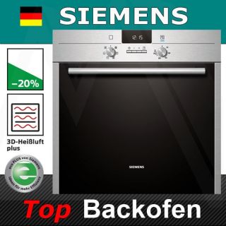 Backofen Siemens Backherd Edelstahl Einbaubackofen Einbauherd