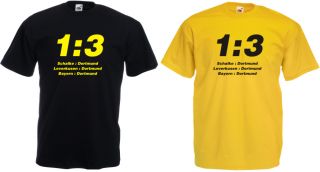 Fan T Shirt Dortmund Sche, Lev, Bayern  Do 13
