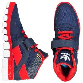 Adidas Shoe Mega Torsion Flex Trek Mid High sneaker Dunkelblau Rot